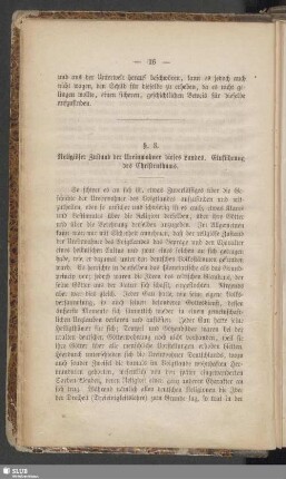 §. 3. Religiöser Zustand dieses Landes. Einführung des Christenthums