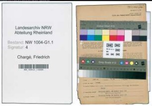 Entnazifizierung Friedrich Chargé , geb. 04.10.1900 (Landwirt)