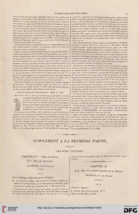 Supplément à la première partie [...]