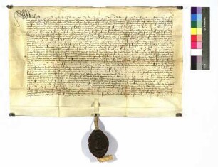 Abt Ehrenfried [von Vellberg] zu Comburg vidimiert: [U 549].