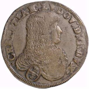 Münze, 2/3 Taler, 1676