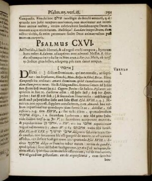 Psalmus CXVI.