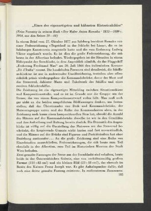 "Eines der eigenartigsten und kühnsten Historienbilder"