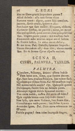 Actus Tertius: Scena II.