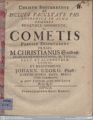 De Cometis