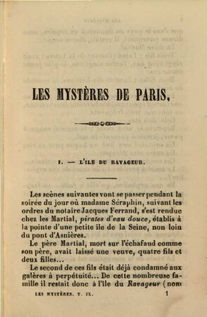 Les mystères de Paris, 9