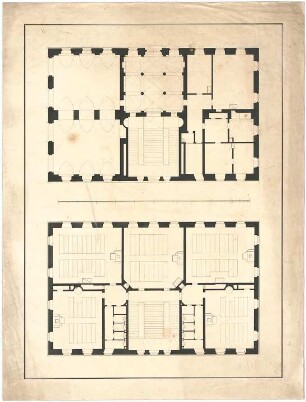 Röhrer, Karl; Unidentifizierte Gebäude - Grundrisse