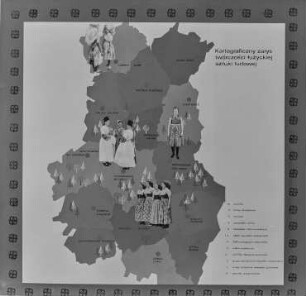 Sorbische Karte Repro