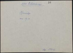 Hennecke am 13. Okt.