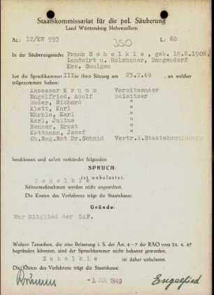 Schelkle, Franz