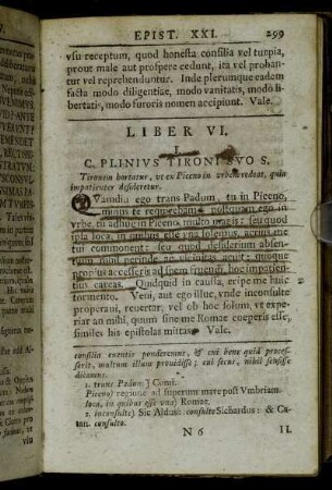 Epist. I. - Epist. XVIII.