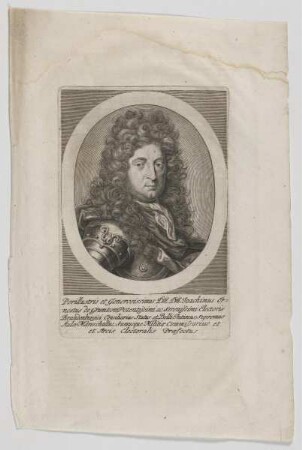 Bildnis des Joachimus Ernstus de Grumbkow