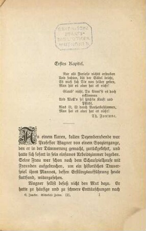 Götterlose Zeiten : Roman von E. Juncker, 3