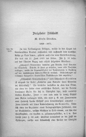 Dreizehnter Abschnitt.