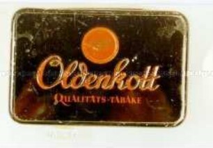 Dose für Tabak "Oldenkott QUALITÄTS-TABAKE"
