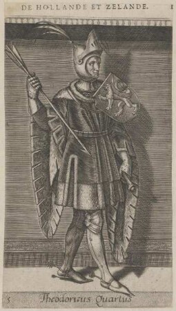 Bildnis des Theodericus IV.