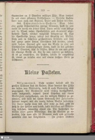 Kleine Pasteten