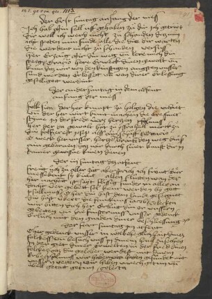 Introitus und Orationen zu den Sonntagsmessen im Jahreskreis