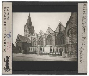 Paderborn, Dom : Außenansicht v. SO