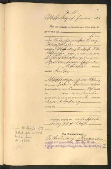 Standesamtsbuch der Stadt Aschaffenburg: Geburten 365/1900 - 184/1901