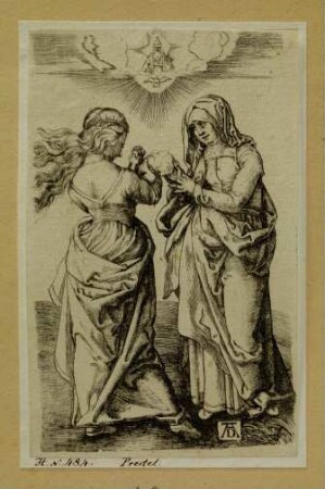 Die heilige Anna und Maria mit dem Kinde, stehend (Die Heilige Anna Selbdritt)