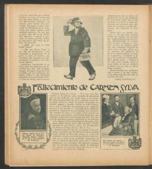 Fallecimiento de Carmen Sylva