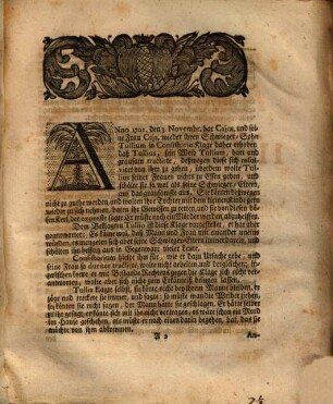 Acta Curiosa In Puncto Nullitatis Matrimonii Tullii Et Tulliæ : Welche, Ob sie gleich 12. Jahr im Ehestande gelebet, und ein Kind miteinander gezeuget, Ob Defectum Liberi Consensus, Pro nullo declariret worden