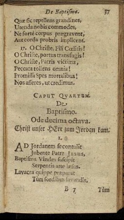 Caput Quartum. - Caput Quintum.