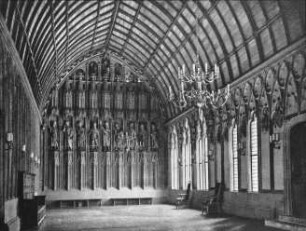 Köln, Altes Rathaus, Großer Ratssaal, sog. Hansasaal, nach Süden