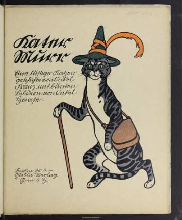 Kater Murr : eine lustige Katzengeschichte