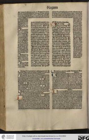 [Capitulum] vi. Dixerunt autem filii prophetarum ad Heliseum...