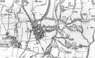 Hochkirch-Rodewitz. Meßtischblatt, Sekt. Hochkirch, Nr. 4853