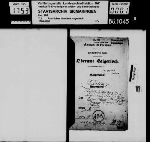 Hagelschäden auf den Gemarkungen Dettensee, Fischingen, Empfingen, Bittelbronn, Weildorf, Imnau, Haigerloch, Trillfingen, Kremensee und Tannenburg