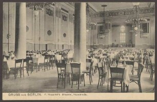 Ansichtskarte Festsaal Happoldt Brauerei, Hasenheide [2/2]