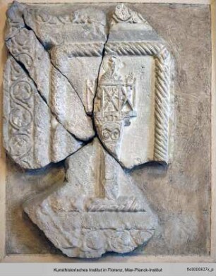 Antependium aus Zedazeni : Der Säulenheilige Symeon Stylites