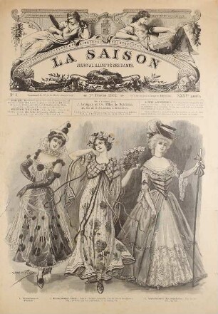 Sammlung: La Saison, Journal illustré des dames (1902)