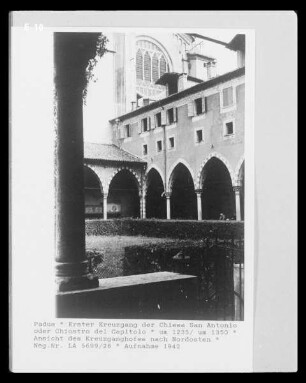 Sant'Antonio — Sant'Antonio: Chiostro del Capitolo