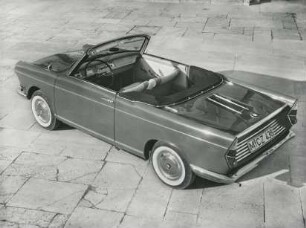 BMW Kleinwagen "700 Cabrio" von Wolfgang Denzel und Giovanni Michelotti