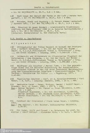 3.3. Grafik und Zeichenkunst
