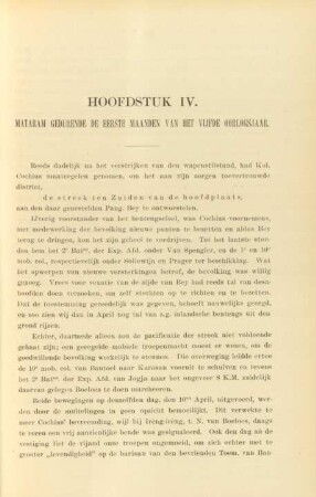 Hoofdstuk IV. Mataram gedurende de eerste maanden van het vijfde oorlogsjaar ...