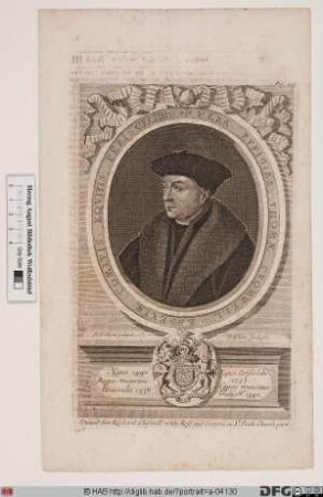 Bildnis Thomas Cromwell, 1540 Earl of Essex