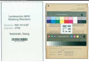 Entnazifizierung Georg Norbisrath , geb. 07.09.1901 (Arbeiter)
