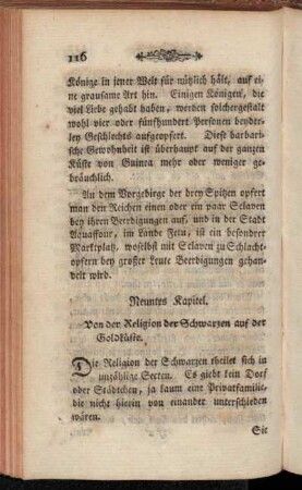 Neuntes Kapitel. Von der Religion der Schwarzen auf der Goldküste.