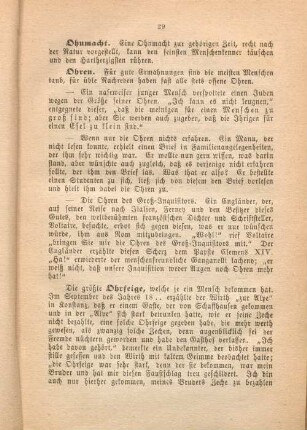 Die größte Ohrfeige, welche je ein Mensch bekommen hat.