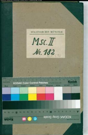Lebensbeschreibungen der Bischöfe von Münster, lat., mit eingefügten Urkundenabschriften
