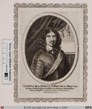 Bildnis Henri de La Tour d'Auvergne, vicomte de Turenne
