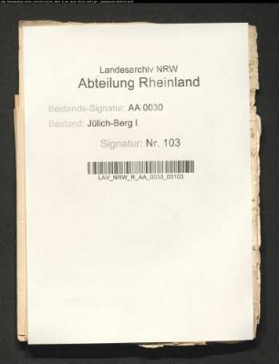 Briefe und Zahlungsanweisungen