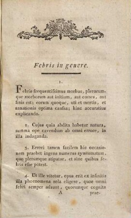 Aphorismi De Cognoscendis Et Curandis Febribus