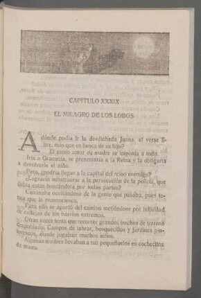 Capítulo XXXIX - El milagro de los lobos
