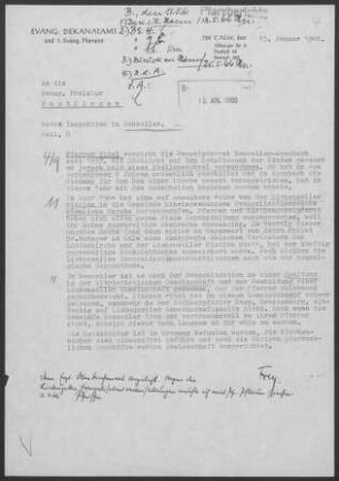 Neuweiler (Lkr. Calw) mit Hofstett und Agenbach: Inspektionsbericht 1966